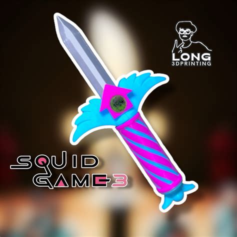 Đồ chơi Squid Game 3 Knife Mô hình Squid game 3 Hide and Seek Trốn tìm ...