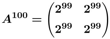 Image result for Power of Square Matrix Calculation