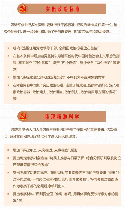 图解《干部任用条例》（二）：新时期干部选拔工作中这些新要求要注意-中国共产党西安交通大学第十三次代表大会
