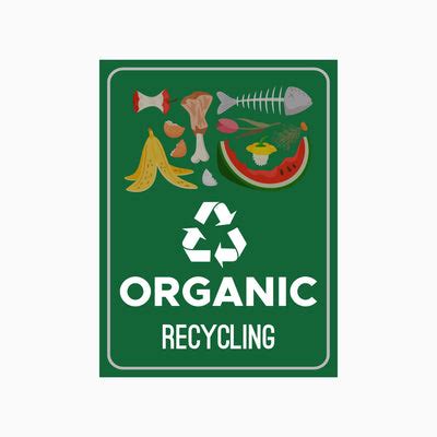 Organic Waste Sign 的图像结果