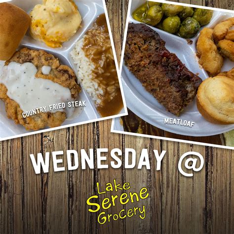 Plate Lunch Menu — Lake Serene Grocery