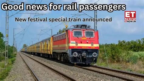 Good news for rail passengers! Pune–Gorakhpur festival special train ...