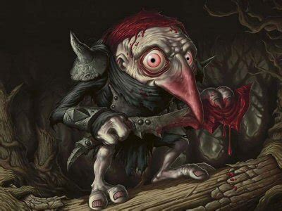 Image result for Red Cap Mythical Creature