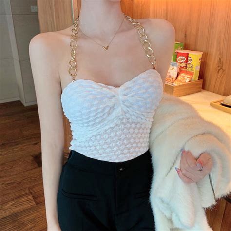 Hazel lace cropped Bustier Tops – TrenBee
