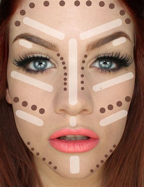 Face Contouring Tutorial Makeup Chin 的图像结果