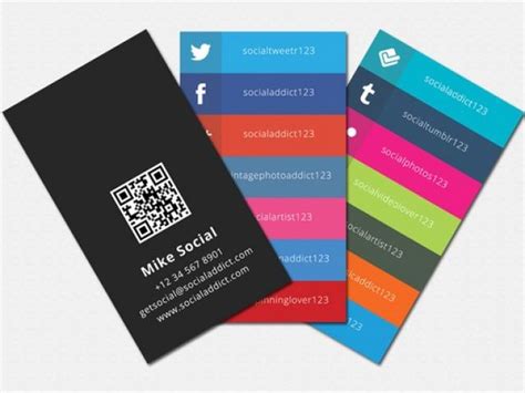 Business Cards with Social Media Icons 的图像结果