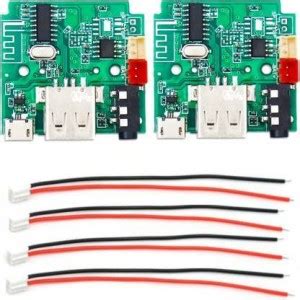 2 UNIT TG113 Speaker Board, 5V Bluetooth Amplifier FM USB AUX ...