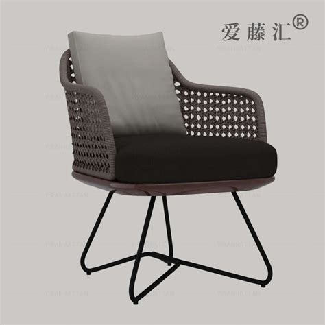 卫诗理意式极简皮艺休闲椅客厅沙发椅设计师单椅懒人椅家具C6新品-美间设计