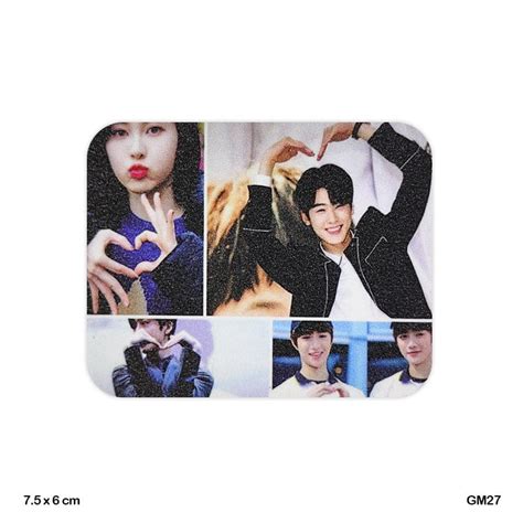 Glitter Printed Fridge Magnet 6X7.5Cm Code Gm27 – Inkarto