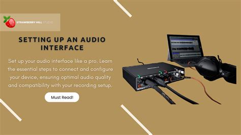 Image result for How to Set Up Audio Interface