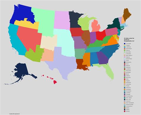 The 46 States of America, 2025 : r/MapChart