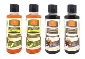 Buy Khadi Pure Henna Tulsi Sls & Shikakai Honey Shampoo/Hair Cleanser ...