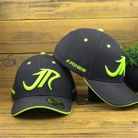 BONÉ JR SPEED RACING ABA CURVA – Chumbo e Amarelo – JR Speed Racing