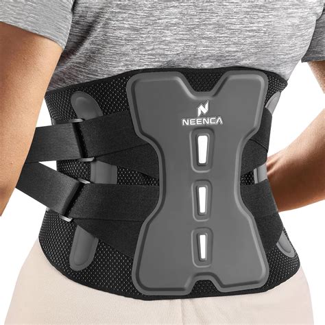 Amazon.com: NEENCA Back Brace for Lower Back Pain Relief with Bionic ...