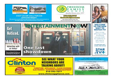 TV Week - August 3, 2024 | Sampson Independent