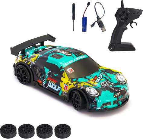 L.O.T TOYS Night Wolf Remote Control Car | 20Kmph, 2.4Ghz | Rc Drift ...