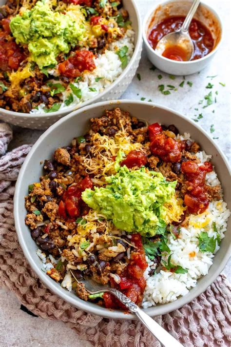 Taco Rice Bowl in 2025 | Healthy bowls recipes, Healthy, Cooking recipes