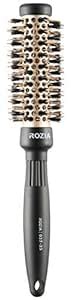 Buy Rozia Pro Boar Bristles Round Hair Brush, Ceramic & Ionic Tech ...