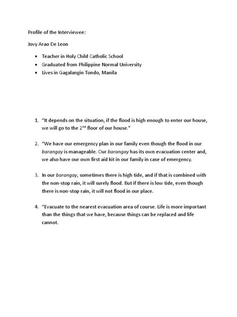 Interviewee Profile Example 的图像结果