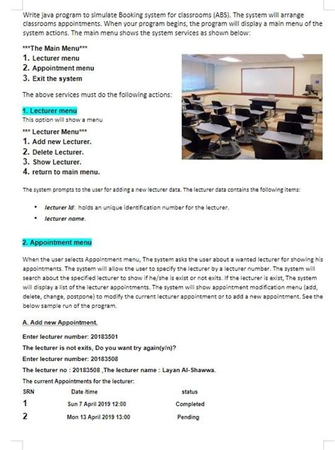 Java Booking System Tutorial 的图像结果