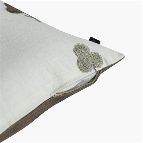 Buy GM Meadow Prints Set of 2 Embroidered Cushion Covers - 60x60cm from ...