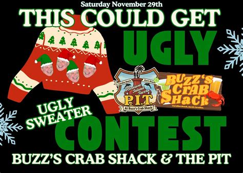 Ugly Sweater Party 🎄👹, 8 Pavillion Ave Unit 3, Carolina Beach, NC, 29 ...