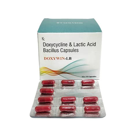 Doxywin Lb - Doxycycline & Lactic Acid Bacillus Capsules - Clipwin ...