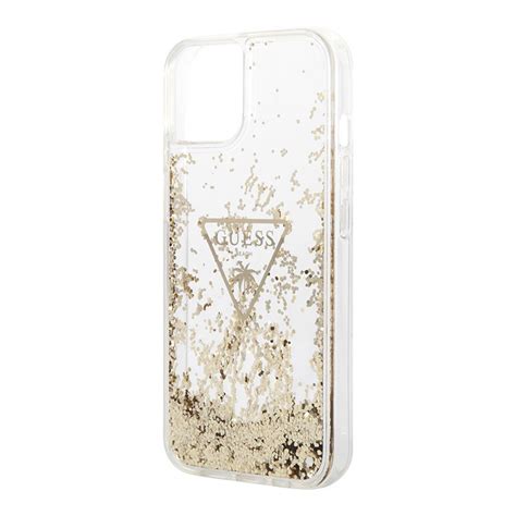 Maska(futrola) Guess Hc Liquid Glitter Triangle za iPhone 14 6.1 ...