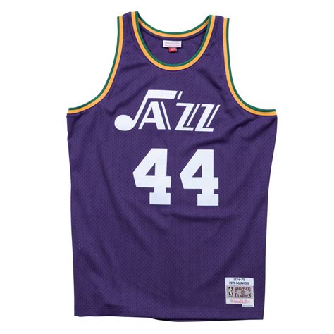 Koszulka Mitchell & Ness Utah Jazz NBA Swingman Road Jersey Pete ...