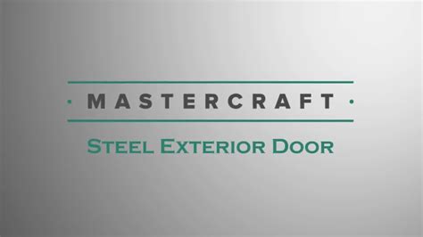 Menards Mastercraft Exterior Doors