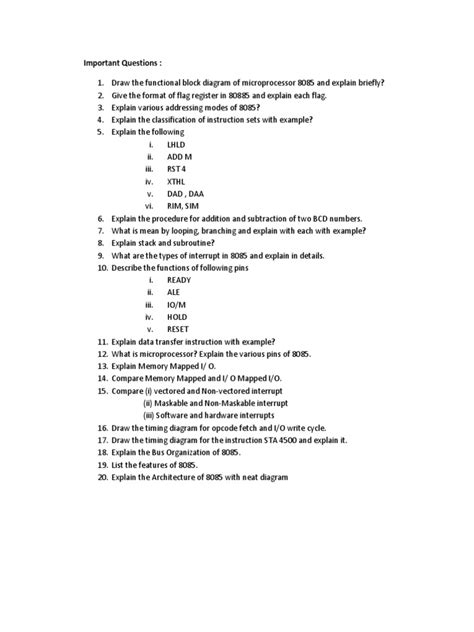 Image result for Microprocessor Practics Problem