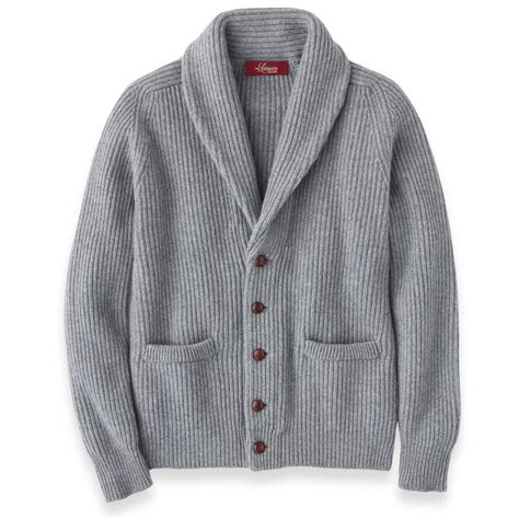 Men's Cashmere Shawl Collar Cardigan | The Lanam Shop