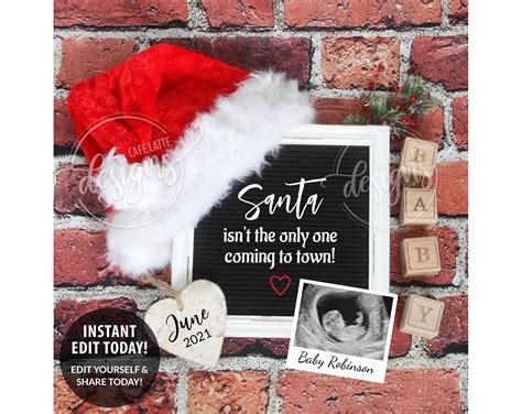 Christmas Pregnancy Announcement Ideas