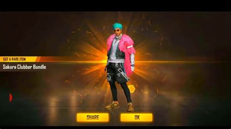 How To Get The Lush Clubber Bundle Free Fire In Hacker's Store Event