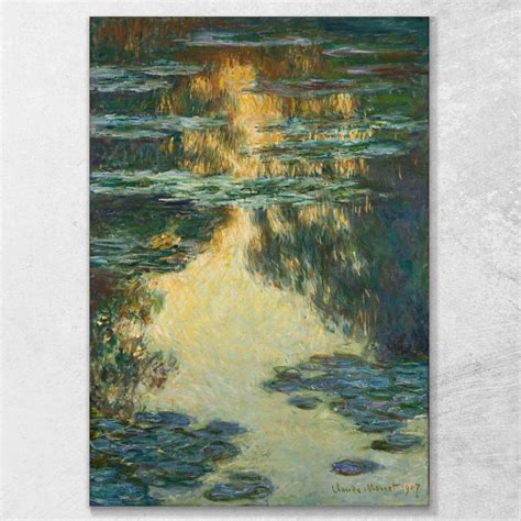 Water Lilies 3 Claude Monet canvas print
