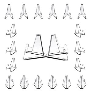 Acrylic Display Stand Clear Easel Stand Holder for Displaying Coins ...