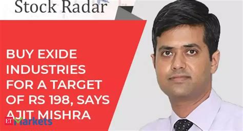 exide industries: Buy Exide Industries for a target of Rs 198, Says ...