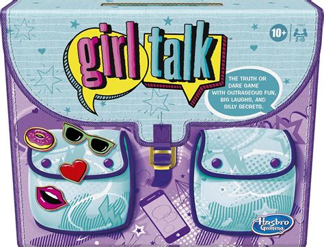 Amazon.com: Hasbro Gaming Girl Talk Truth or Dare Board Game for Teens ...