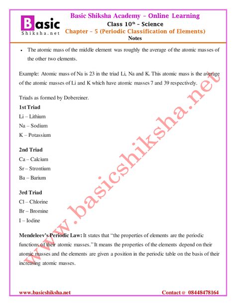 Image result for Chapter 5 Science Class 10 Notes