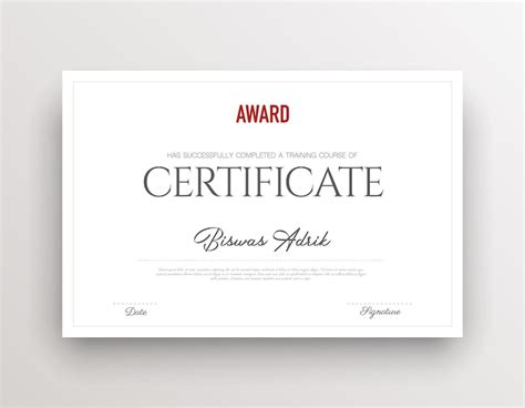 Certificate mockup branding Vectors - Download Free High-Quality ...