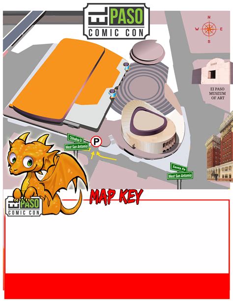 Downtown El Paso map – El Paso Comic Con