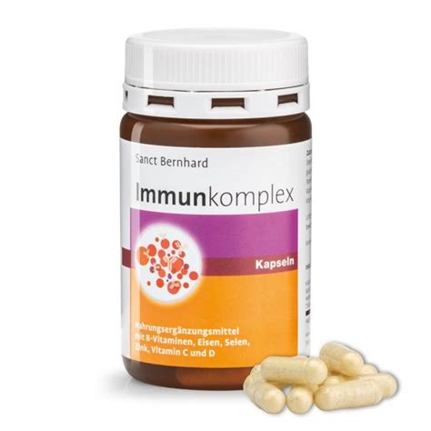 Immune Complex Capsules | Sanct Bernhard Sport | Online Shop.