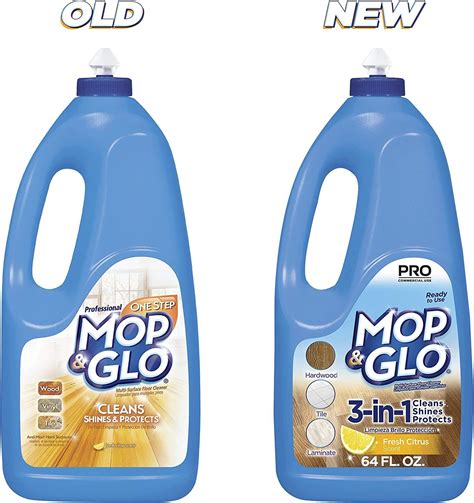 Mop & Glo Professional Multi-Surface Floor Cleaner - Fresh Citrus Scent ...