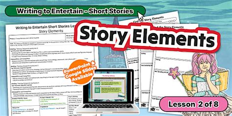 Short Stories Lesson Pack: Story Elements