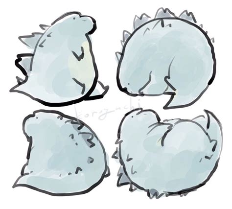 Discover the cutest godzilla chibi designs and art