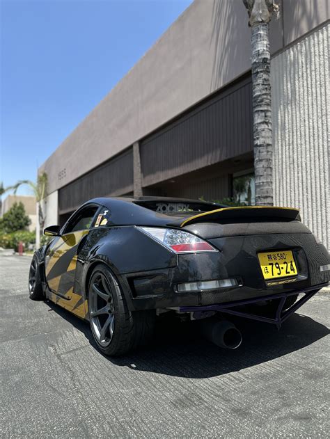 Nissan 350Z Avi Edition Vented Wide Rear Bumper — Fly1 Motorsports