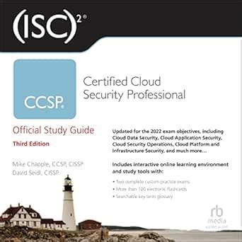(ISC)2 CCSP Certified Cloud Security Professional Official Study Guide ...