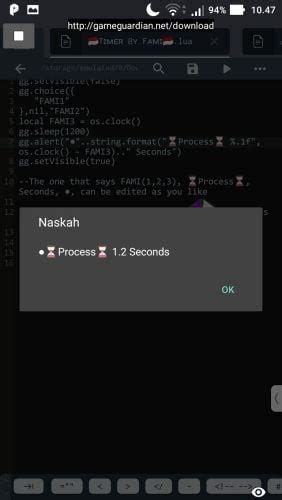 Clock Script 的图像结果