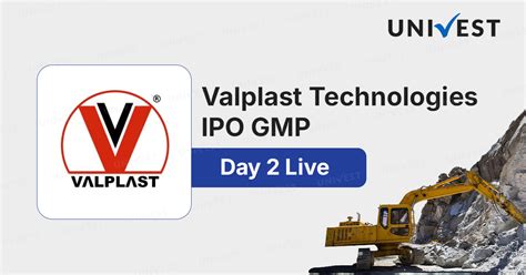Valplast Technologies IPO GMP Day 2 | Click to Check Live Updates