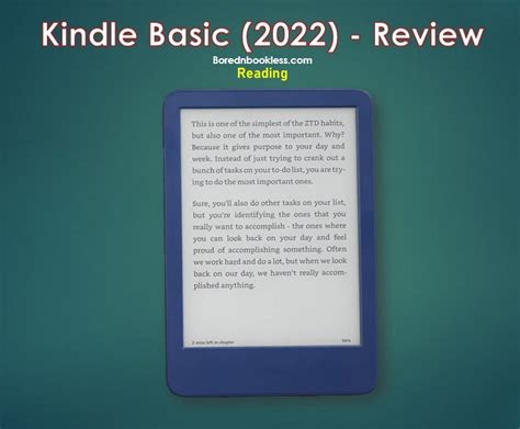 Kindle Basic (2022) - In Depth Review BorednBookless